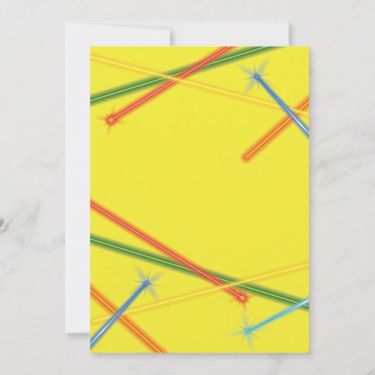 Jeu Sur Arcade Bowling Party Invitation (Dos)