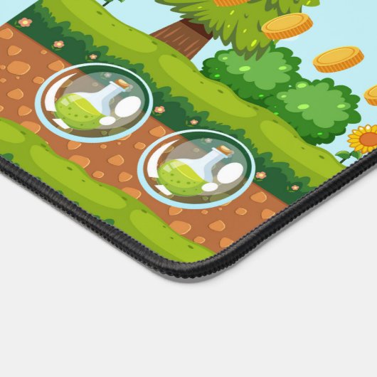 Jeu Sur Arrière - plan Sidescroller Bureau Mat (Coin)