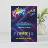 Jeu Sur Invitation Anniversaire (Debout devant)