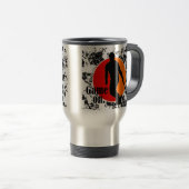 Jeu sur la tasse de voyage de base-ball (Devant droit)