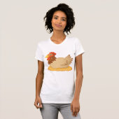 Jeu Sur Les Oeufs T-shirt Femme (Devant entier)