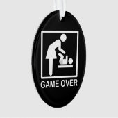 Jeu sur maman Drôle Signal Pictogramme (devant)