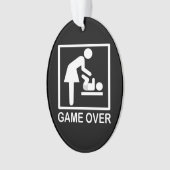 Jeu sur maman Drôle Signal Pictogramme (devant)