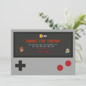 Jeu vidéo Anniversaire Merci (Debout devant)