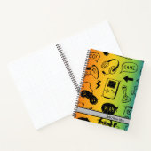Jeu vidéo, Carnet spiral coloré (Intérieur)