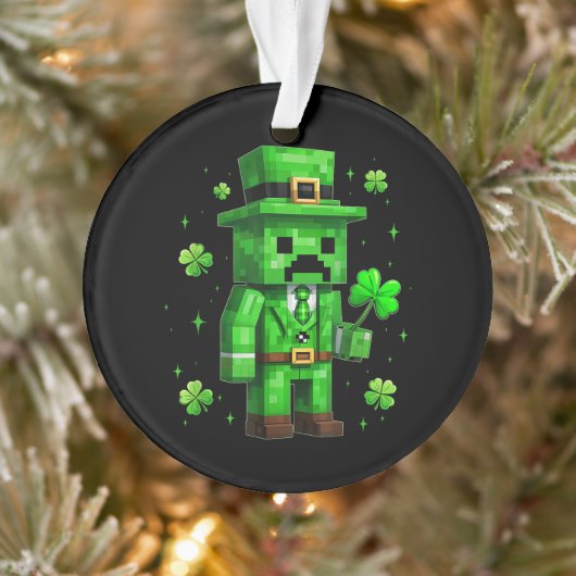 Jeu vidéo drôle de la Saint-Patrick sur le Leprech (Arbre)
