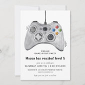 Jeu vidéo en ligne Invitation de fête d'anniversai (Devant)