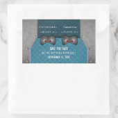 Jeu vidéo Enregistrer les stickers Date, Bleu (Sac)