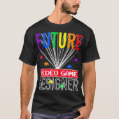 Jeu Vidéo Futur Jeu Vidéo Concepteur Kids Tshirt (Devant)
