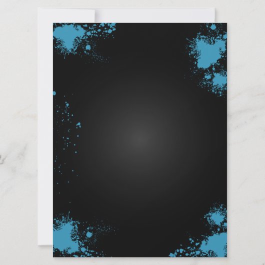 Jeu vidéo modifiable Invitation Anniversaire (Dos)