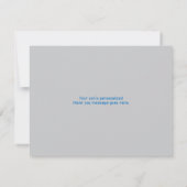 Jeu vidéo noir bleu Gamer Bar Mitzvah Merci (Dos)