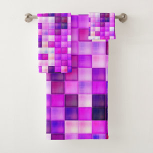 Jeu vidéo Pixels Carré rose Motif