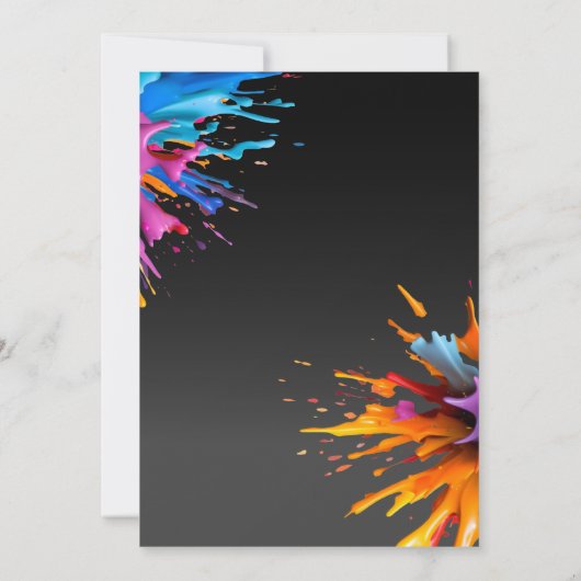 Jeu Vidéo Sur Invitation Anniversaire (Dos)