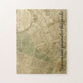 Jeu vintage de puzzle de collection de Paris (Vertical)