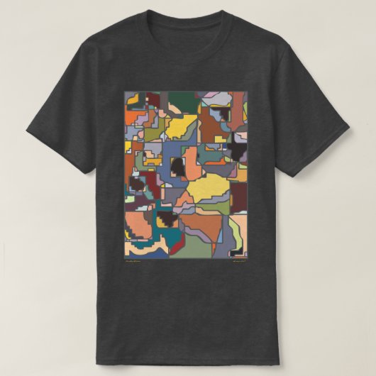 Jeudi Après-Midi T-shirt noir (Design devant)