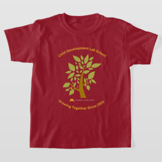 Jeugd CDLS Maroon Growing Together T-shirt