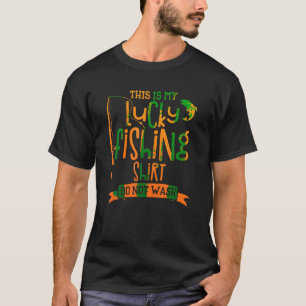 Jeugd Dit is mijn Gelukkig Gevist Shirt Niet Wasse