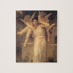 Jeugd door Bouguereau, Victoriaanse engelenportret Legpuzzel
