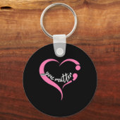 Jeugd Koma puntkomma Geestelijke Gezondheid en Suï Sleutelhanger (Achterkant)