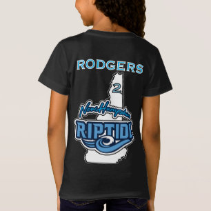 JEUGD T-shirt met naam en nummer op rug