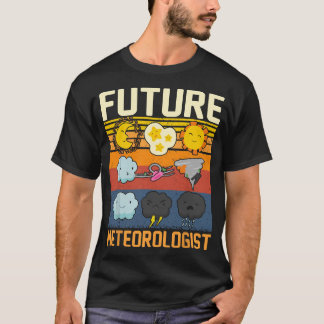 Jeugd Toekomst Meteoroloog Weerman Weerkracht T-shirt
