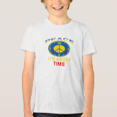 Jeugd Tri-Blend Shirt (Voorkant)
