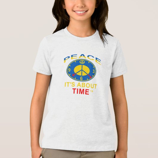 Jeugd Tri-Blend Shirt (Voorkant)