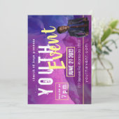 Jeugd van de Kerk Event Kaart (Staand voorkant)