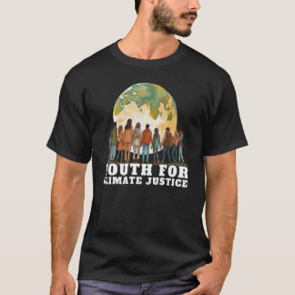Jeugd voor Klimaatrechtvaardigheid Jeugdwet Klimaa T-shirt