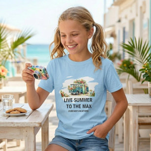 Jeugd Zomer Op Maat Gemaakte Spreuk Citat Shirt