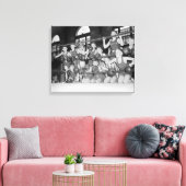 Jeugdboxen, 1939 canvas afdruk (Insitu (Woonkamer))
