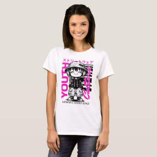 Jeugdcultuur Anime Streetwear T-shirt