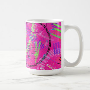 Jeugdherinneringen Abstracte kunst Koffiemok