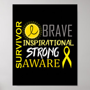 Jeugdkankerbewustzijn Brave Survivor 1 Poster