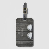 Jeuk Feet moet reizen Bagagelabel (Voorkant (verticaal))