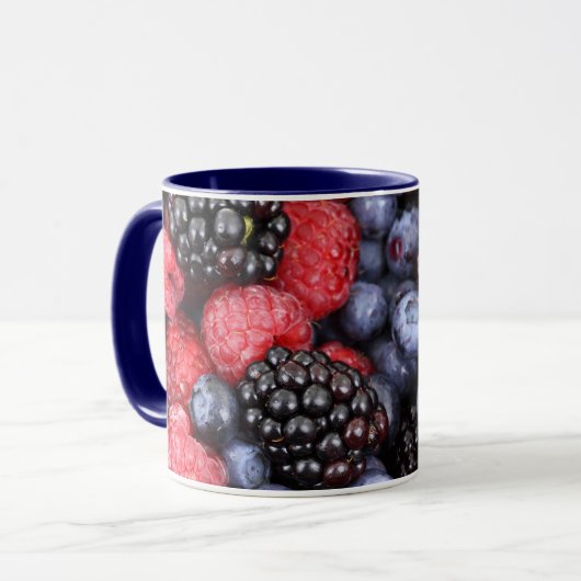  jeuk, koffiebeker Berries Mok (Voorkant links)