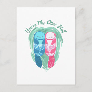 JEUK MIJN OTTER HALF BRIEFKAART