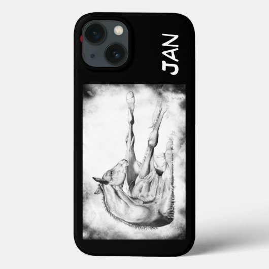 Jeuk Te veel met rood hart Case-Mate iPhone Case (Achterkant)
