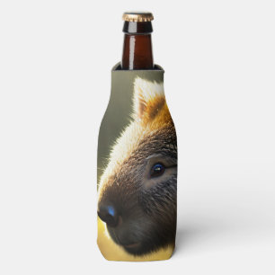 Jeune Australien Wombat, Glacière de bouteille