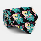 JEUNE CRAVATE D'AMUSEMENT DE ROBOT (Roulé)