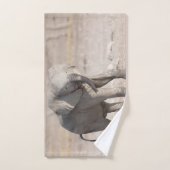 Jeune éléphant joueur (Serviette à main)