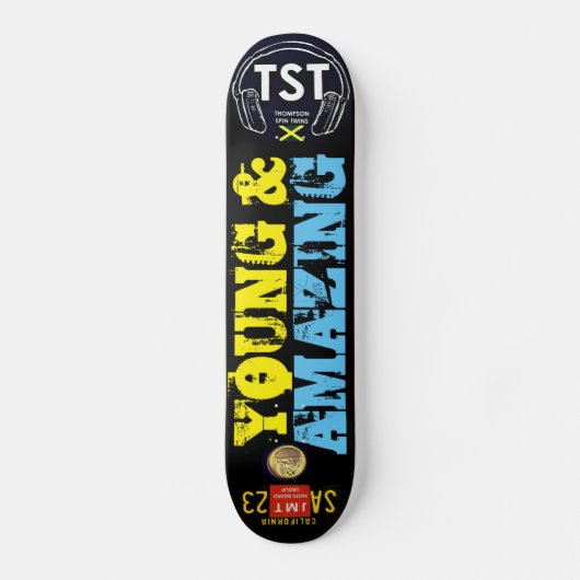 JEUNE ET INCROYABLE / TST Skateboard (Recto)