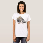 Jeune et sauvage T-shirt d'art (Devant entier)