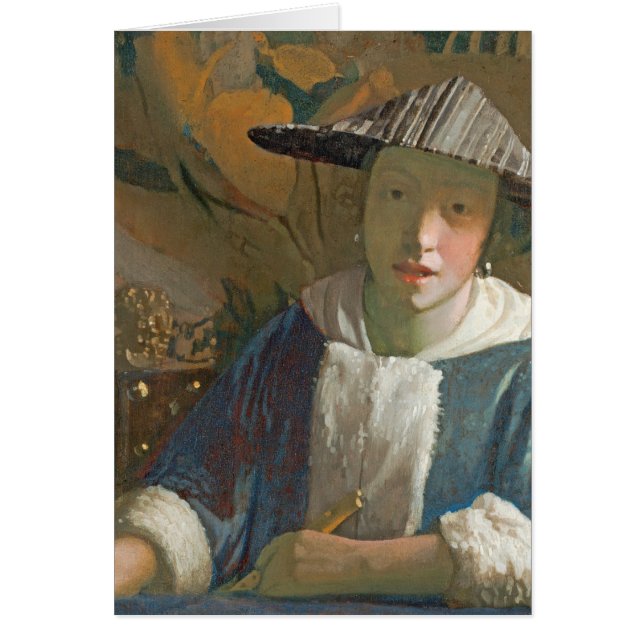Jeune fille avec une cannelure, c.1665-70 (Devant)