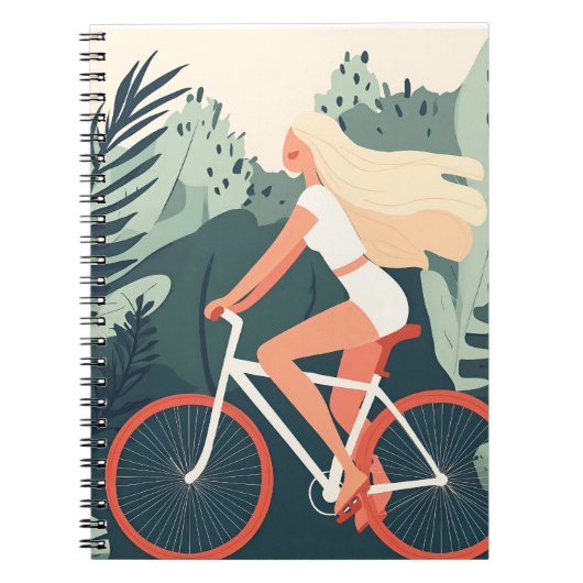Jeune fille Carnet agrumes floral (Devant)