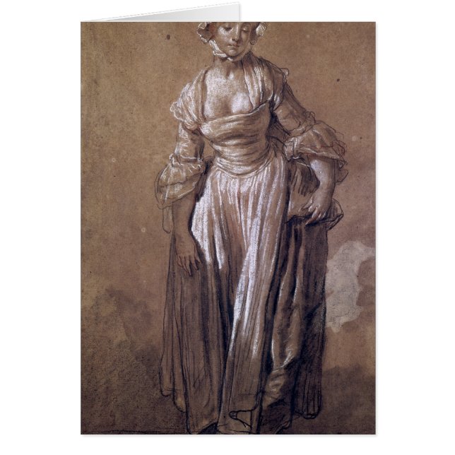 Jeune fille debout (Devant)