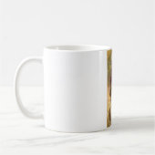 Jeune fille mignonne tenant des fleurs de tasse à  (Gauche)