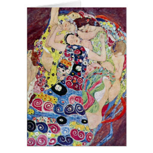 Jeune fille (Vierge), Gustav Klimt, Art Nouveau vi