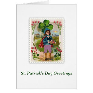 Jeune homme du jour de St Patrick