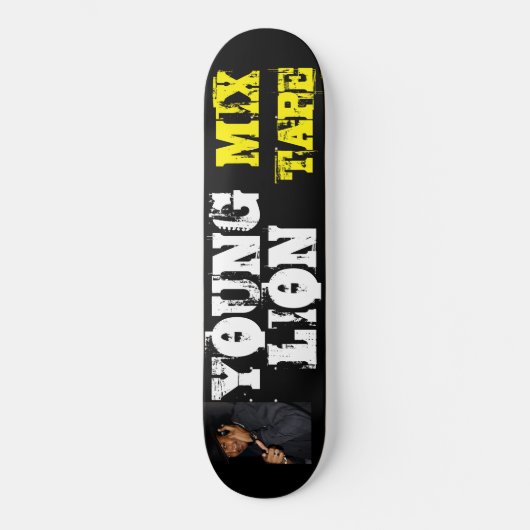 JEUNE LION MIX TAPE Skateboard (Recto)